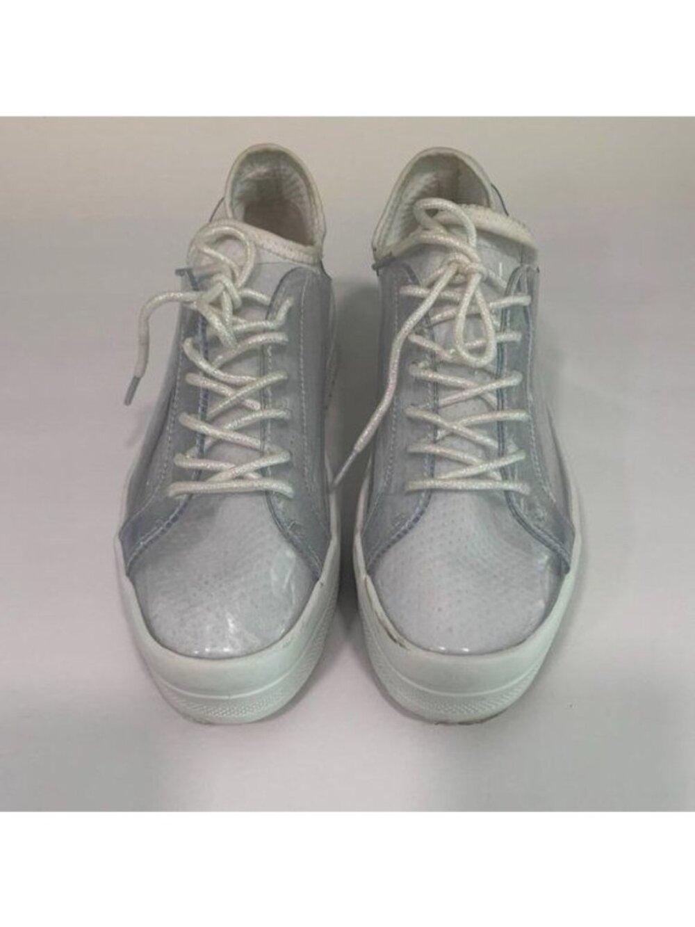 Lucky Step Women's Platform Lace-Up Fashion Sneakers Size 8